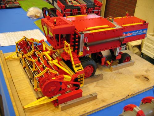 fischertechnik maaidorser Peter Damen